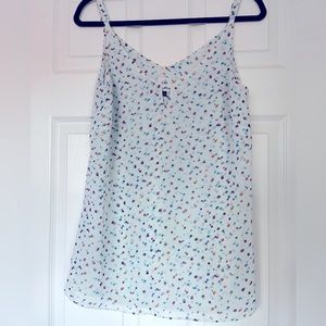 Cabi Multicolored dot Camisole size S
